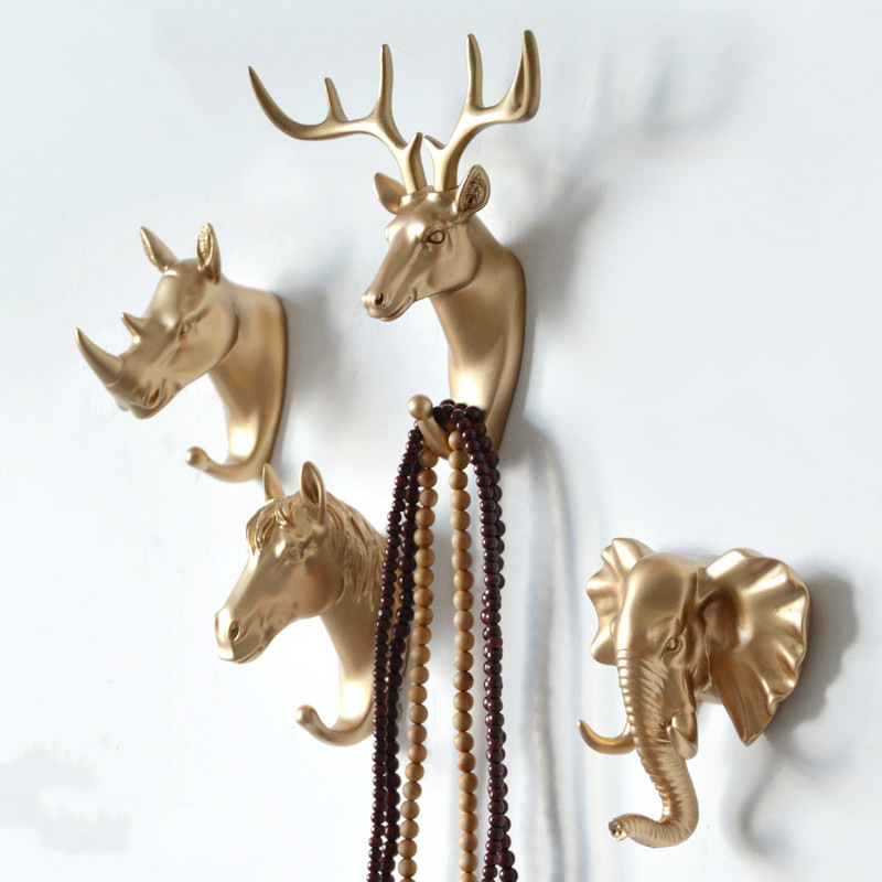 Furniture Hardware Display - Gancho de parede pendurado cervos antlers