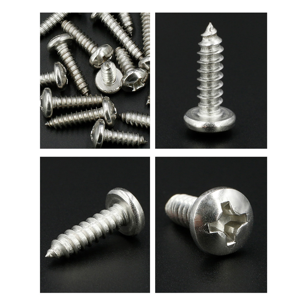 Furniture Joinery Hardware - Parafusos auto-roscantes para madeira M3-M8, 100