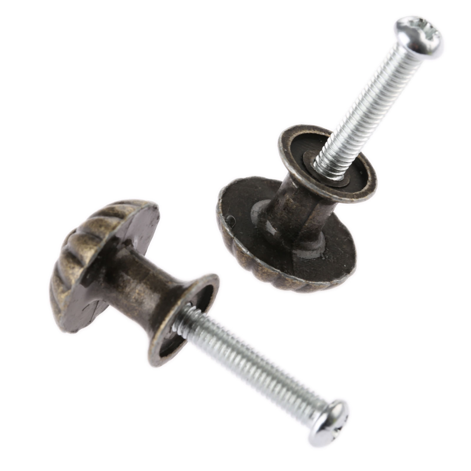Cabinet Knob Round - 2 Peças Puxador Redondo Vintage 18*17mm