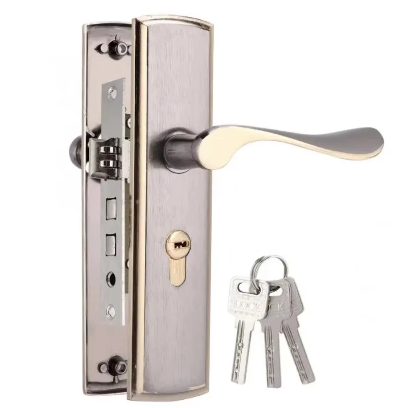 Furniture Hardware Decorative - Silencioso Porta Handle Lock para Casa,