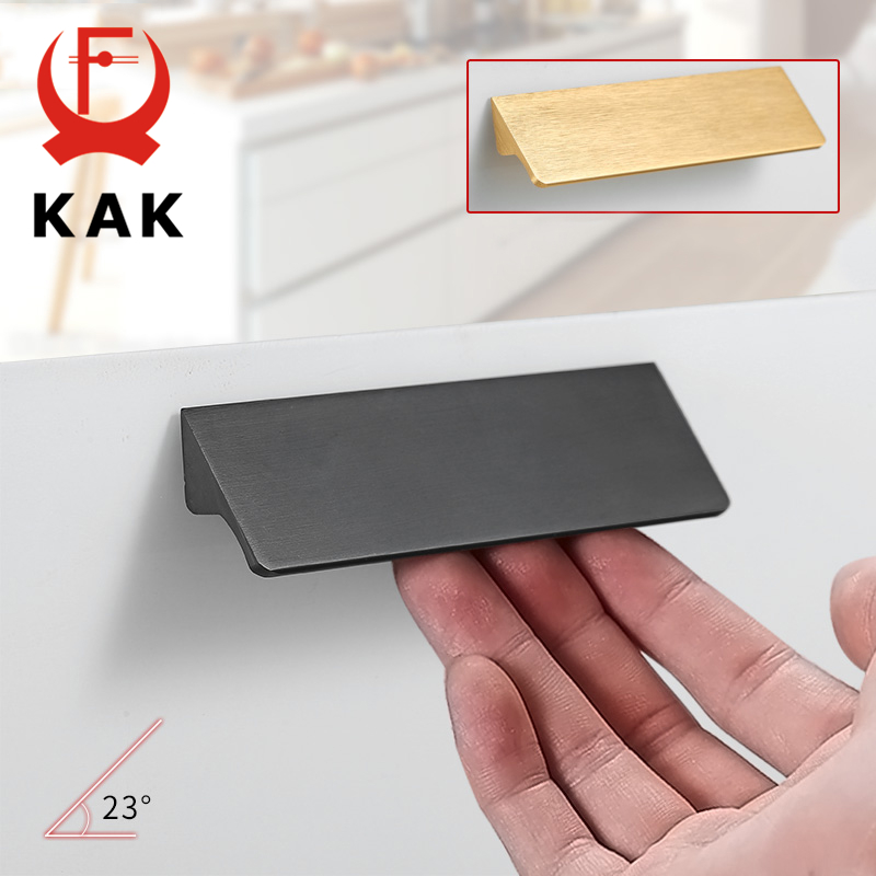 Furniture Hardware Black - Kak preto prata ouro escondido armário