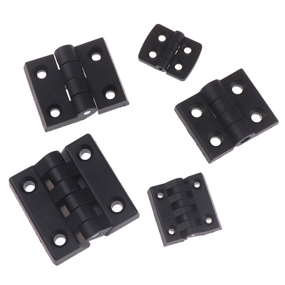 Furniture Hardware Black - Dobradiça de plástico preto para porta