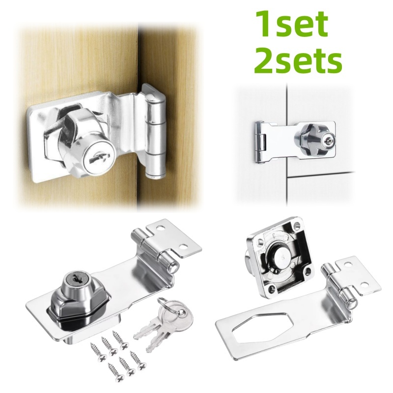Furniture Joint Hardware - 1/2 conjuntos de fechadura de segurança