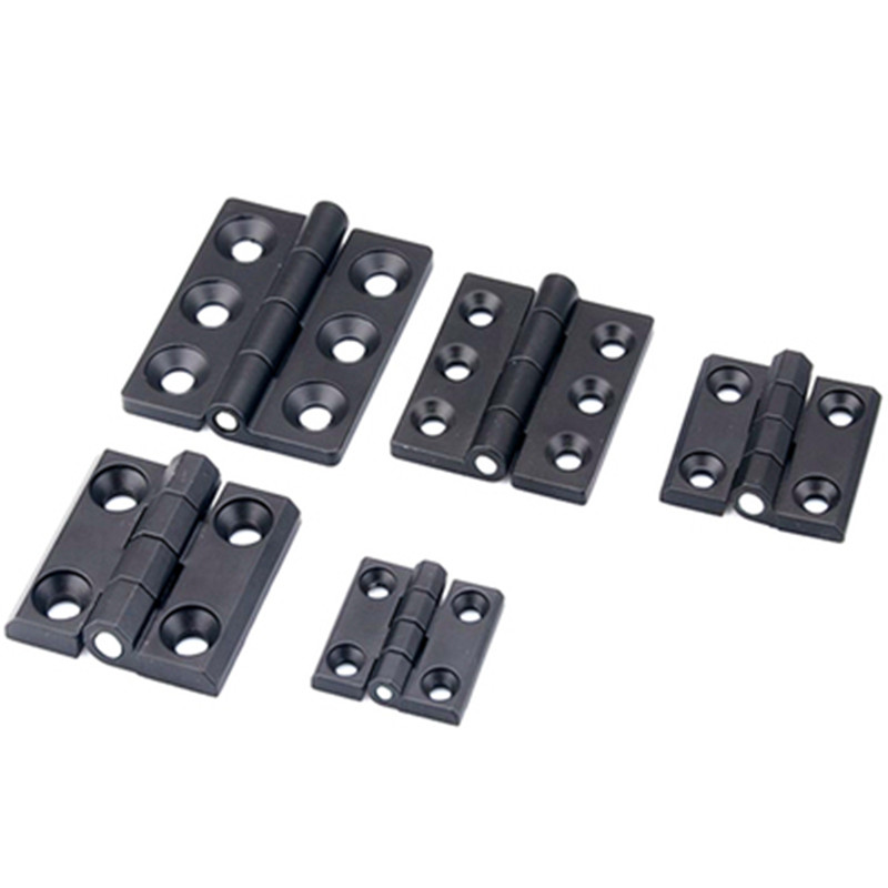 Furniture Hardware Black - 10pcs Retangular de Metal Dobrável de