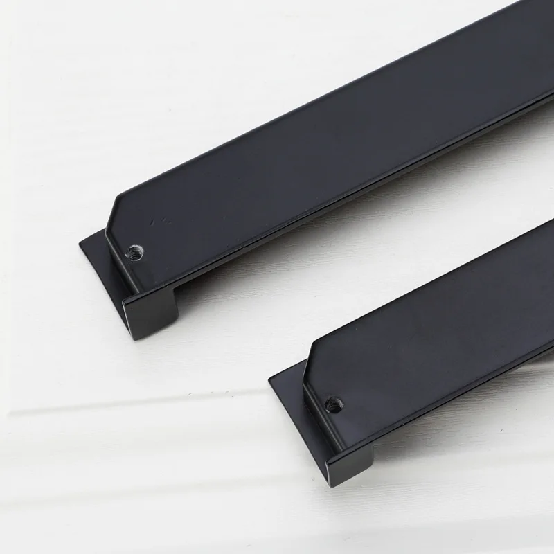 Liga de zinco escondido móveis - Furniture Hardware Black avaliação e preço