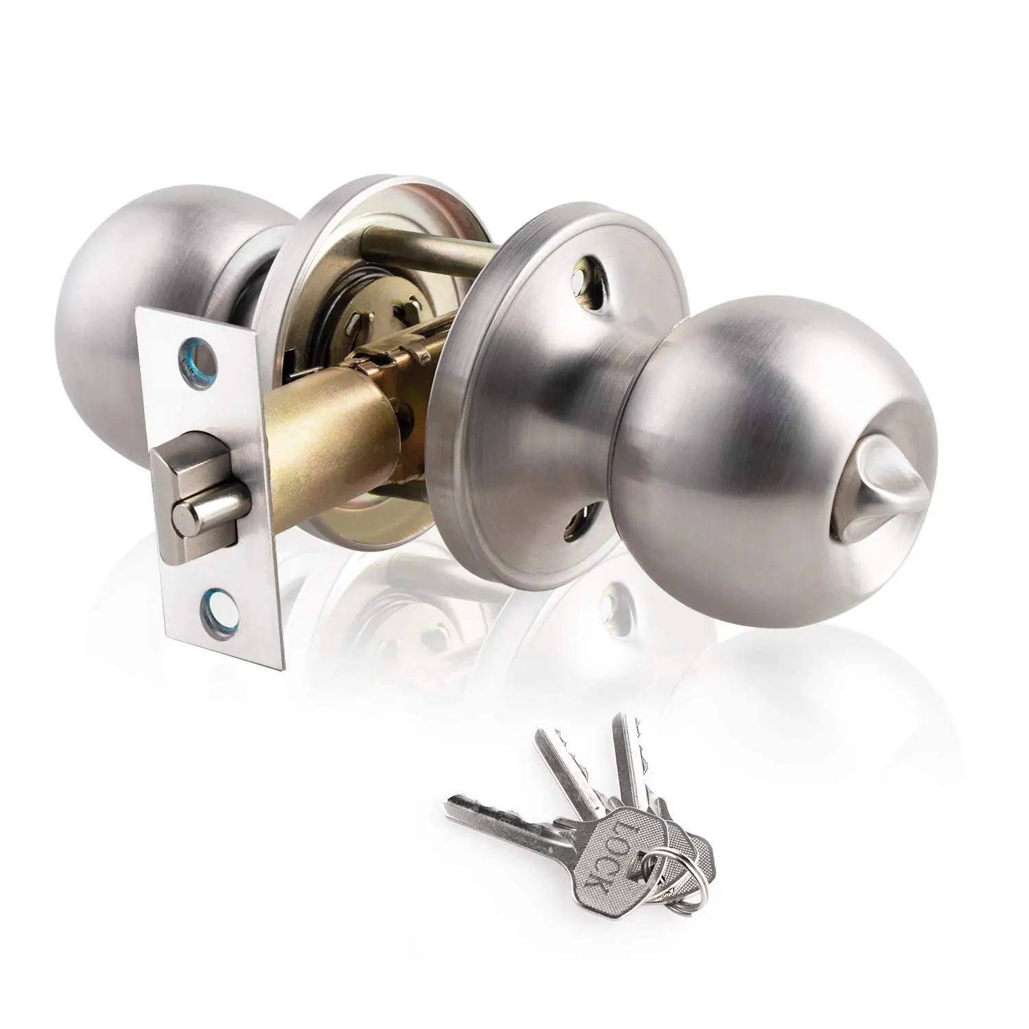 Maçaneta de Porta com Fechadur - Cabinet Knob Round avaliação e preço