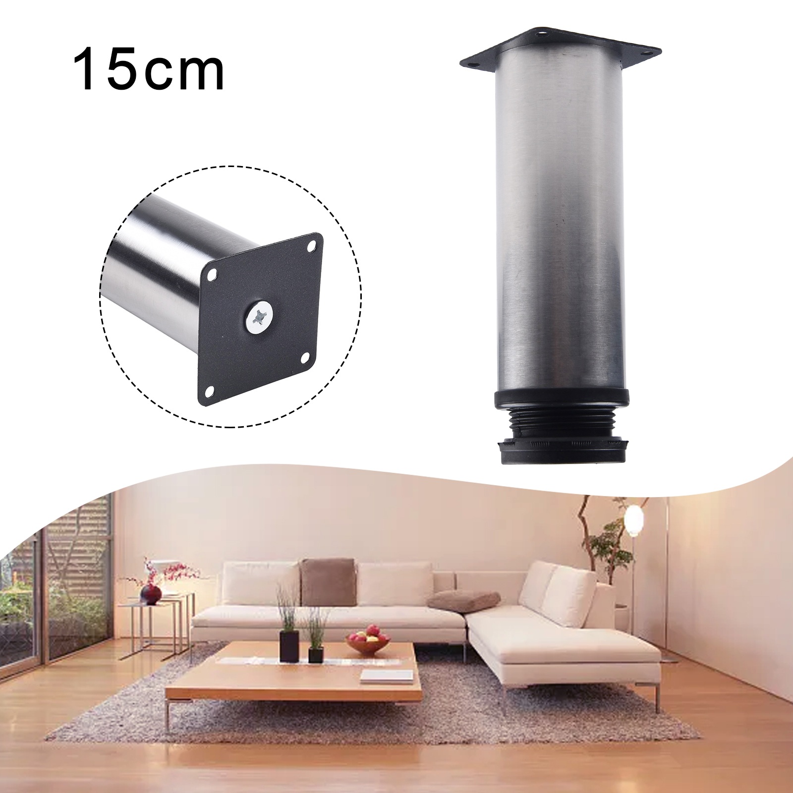 Perna de móveis de aço inoxidá - Furniture Hardware For Legs avaliação e preço