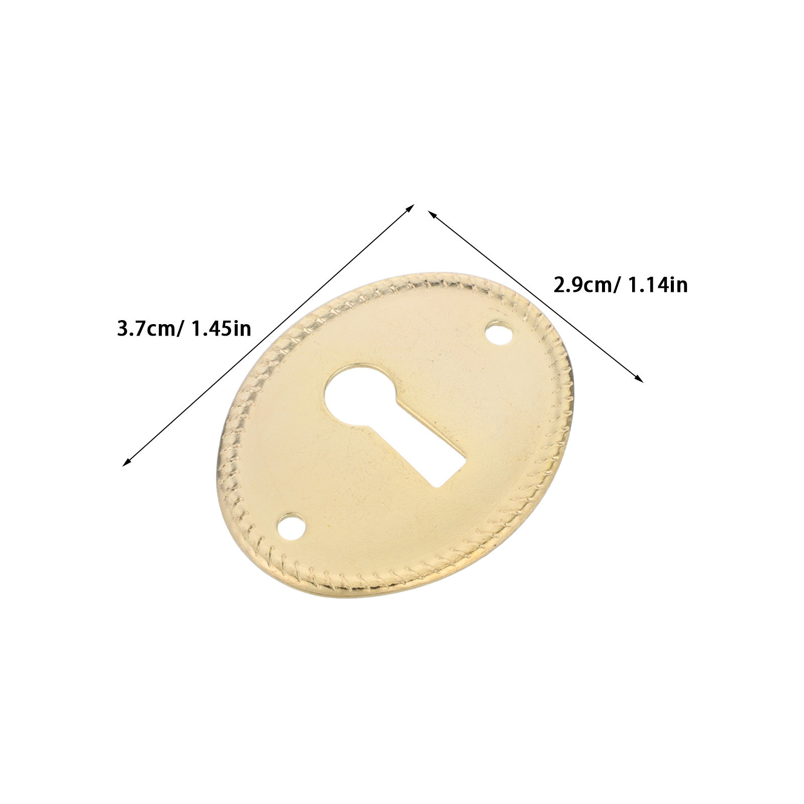 20 Peças de Tampa de Furo Oval - Furniture Hardware Decorative avaliação e preço