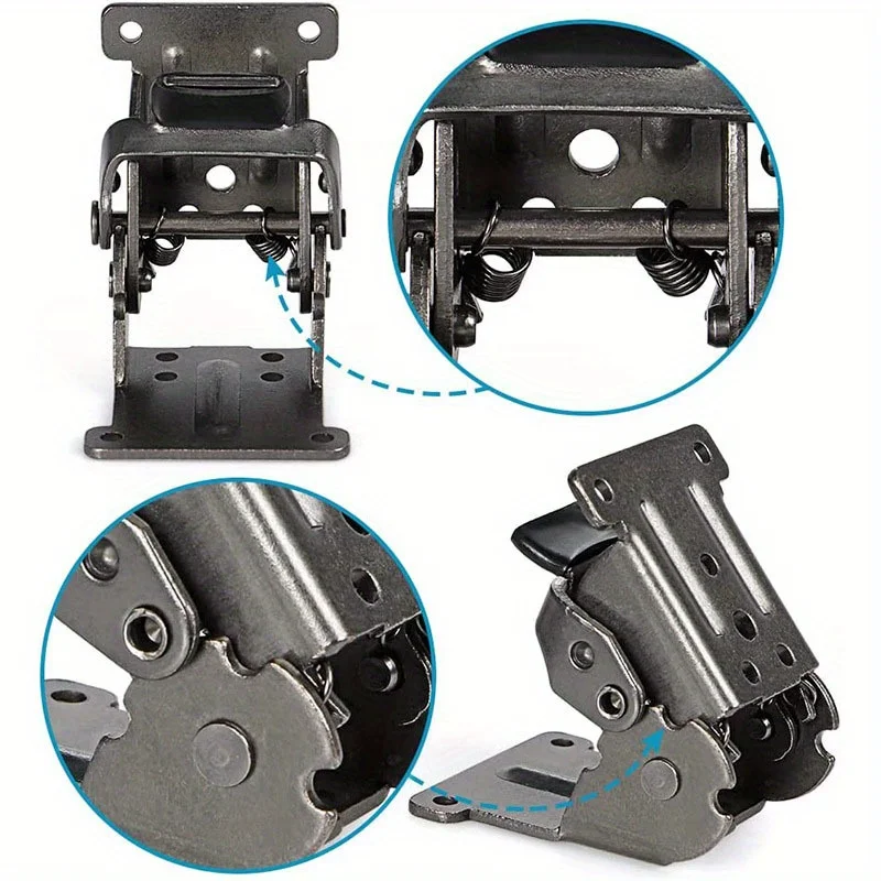 4 pçs ferro dobrável suporte q - Furniture Hardware For Legs avaliação e preço
