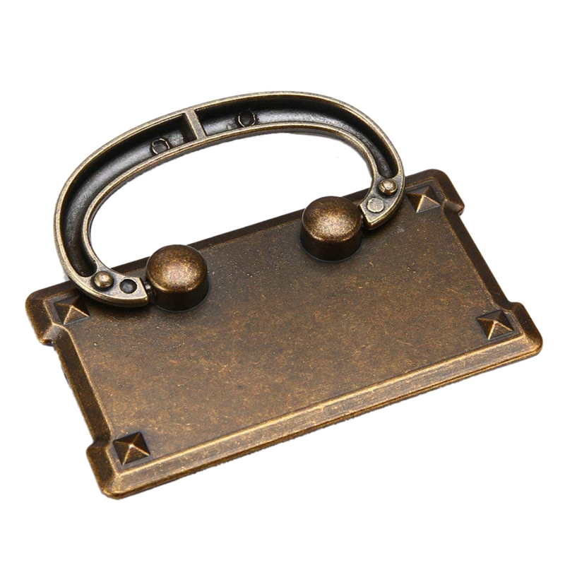 Vintage Antique Bronze Drawer  - Furniture Joint Hardware avaliação e preço