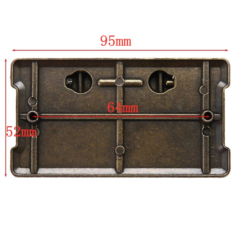Vintage Antique Bronze Drawer  - Furniture Joint Hardware avaliação e preço