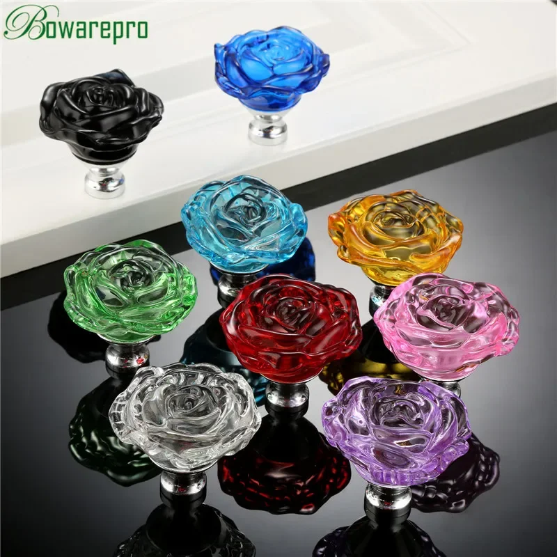 Bowarepro 50mm cristal rosa al - Furniture Hardware China avaliação e preço