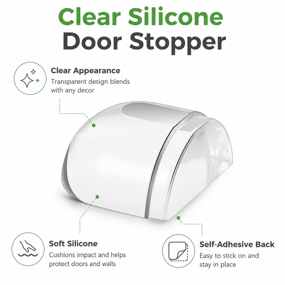 Protetor de Porta Transparente - Furniture Joint Hardware avaliação e preço