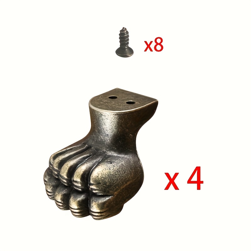 4 peças de Suportes Decorativo - Furniture Hardware For Legs avaliação e preço
