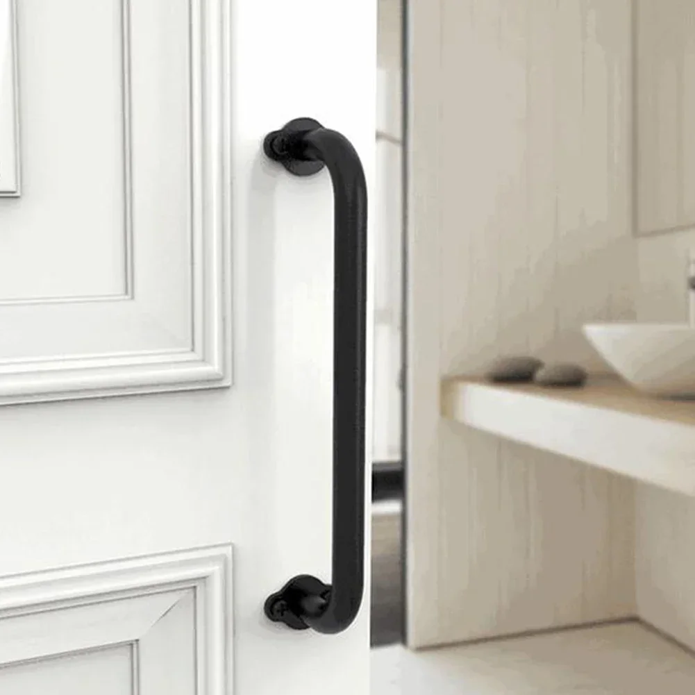 Maçaneta deslizante da porta d - Furniture Hardware Black avaliação e preço