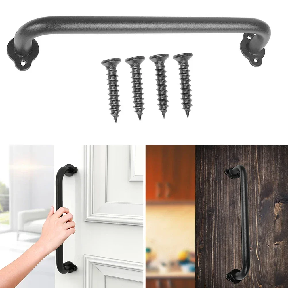 Maçaneta deslizante da porta d - Furniture Hardware Black avaliação e preço