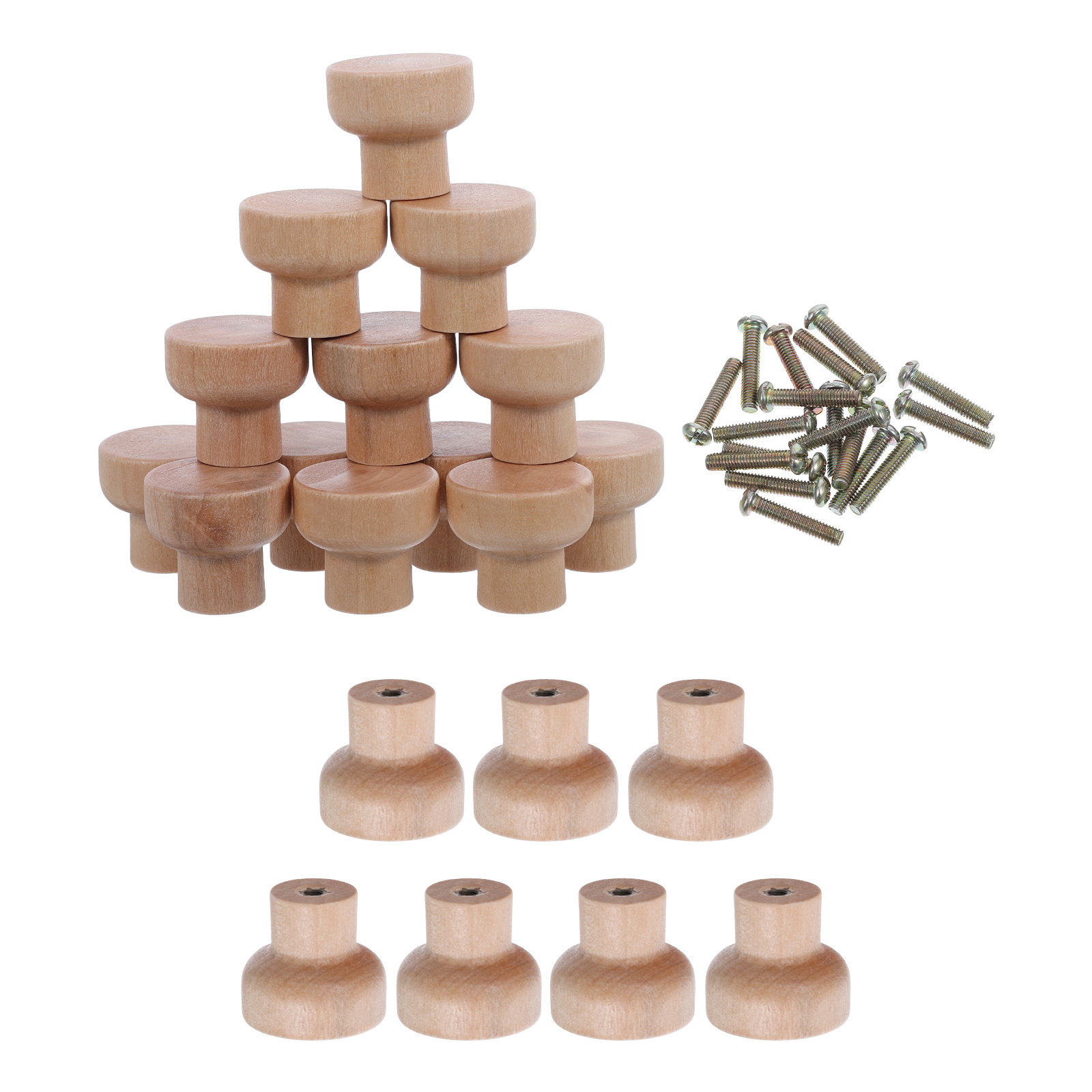 30 Peças de Puxadores de Gavet - Cabinet Knob Round avaliação e preço