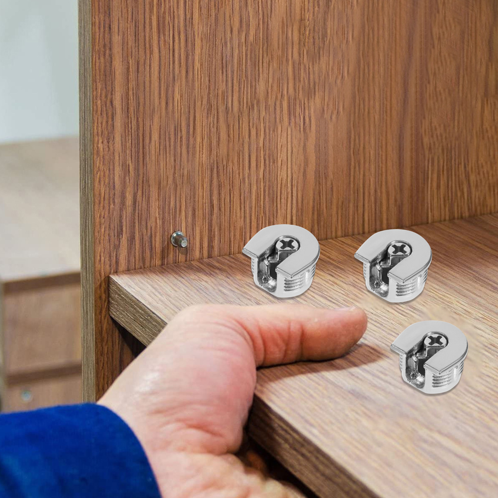 10 Peças Suportes de Prateleir - Furniture Joinery Hardware avaliação e preço