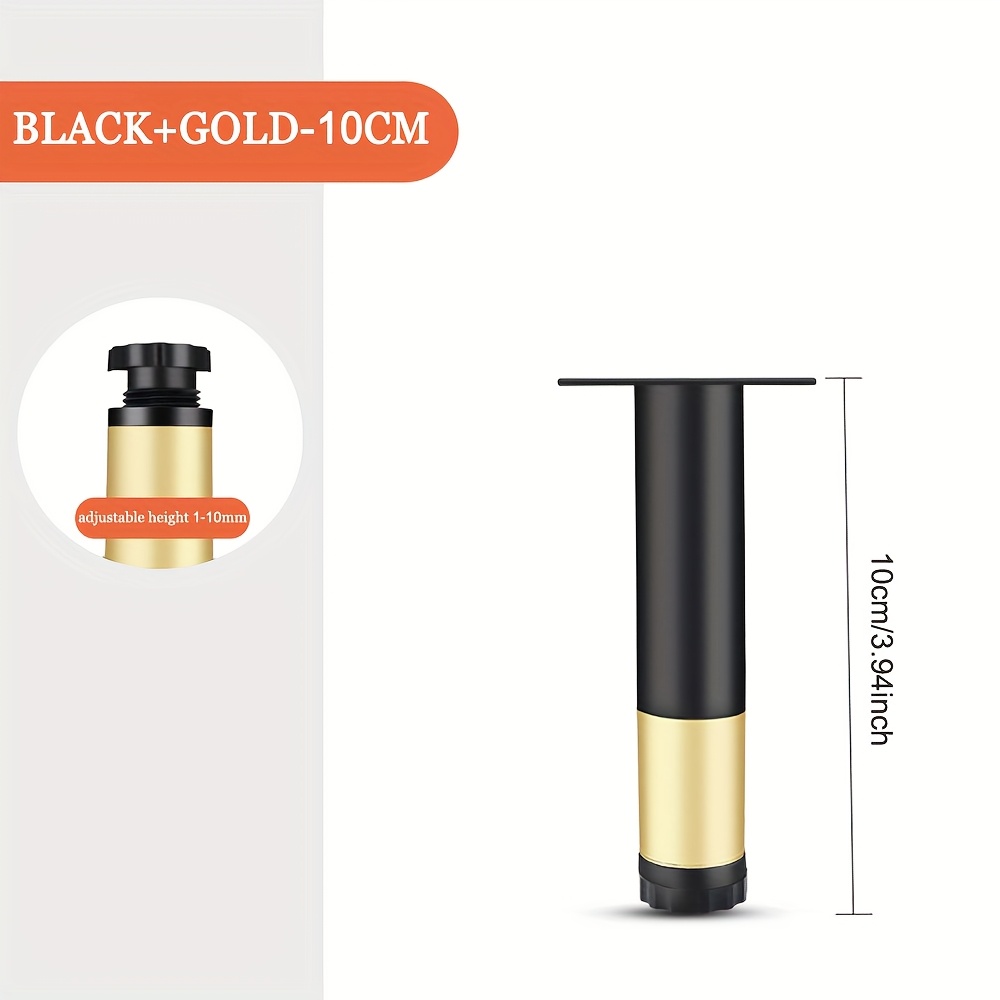 4 pçs 10cm móveis sofá mesa pe - Furniture Hardware For Legs avaliação e preço