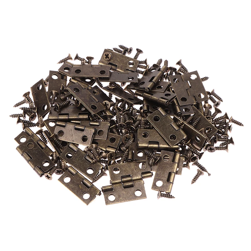 50 pçs/caixa dobradiças + 200  - Furniture Hardware Black avaliação e preço