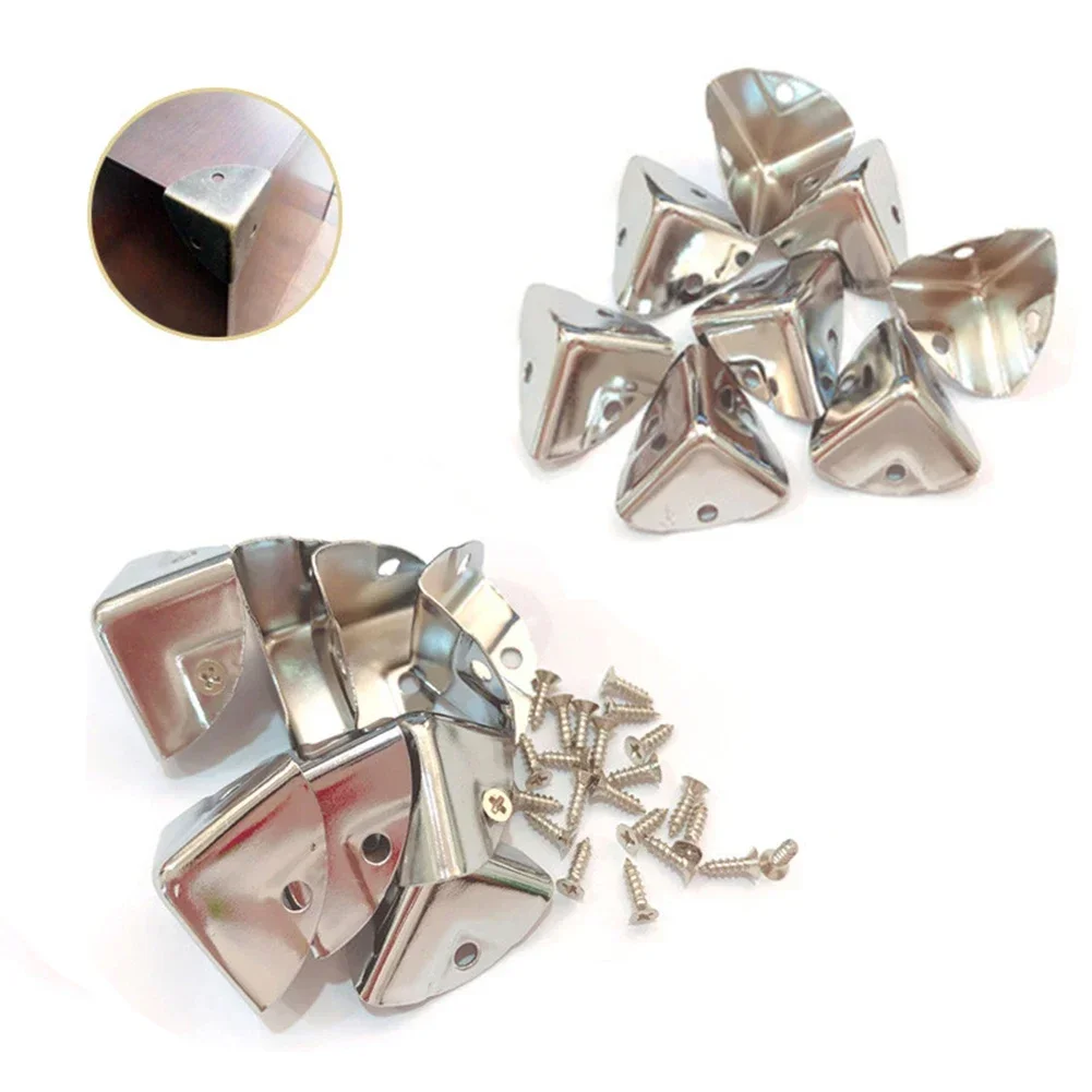 4/8/12pc caixa de metal protet - Furniture Hardware Decorative avaliação e preço