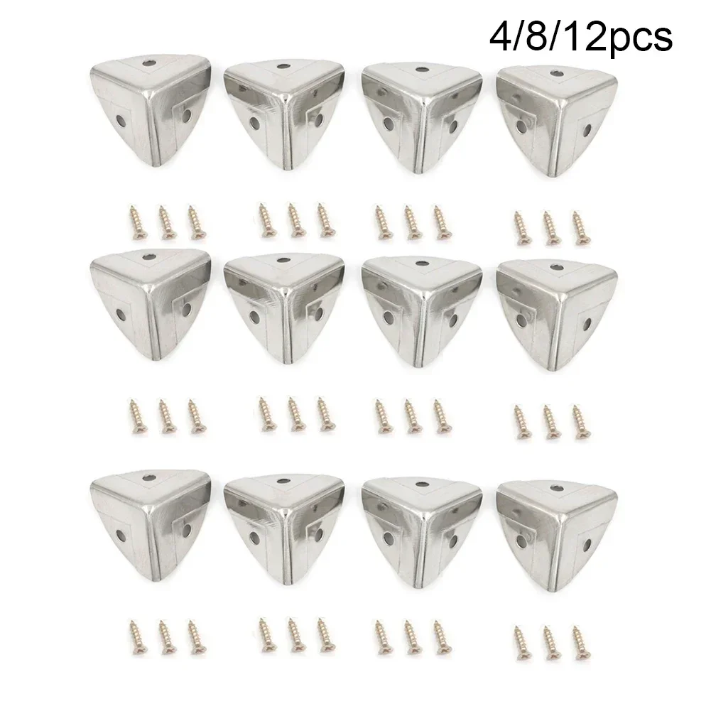 4/8/12pc caixa de metal protet - Furniture Hardware Decorative avaliação e preço