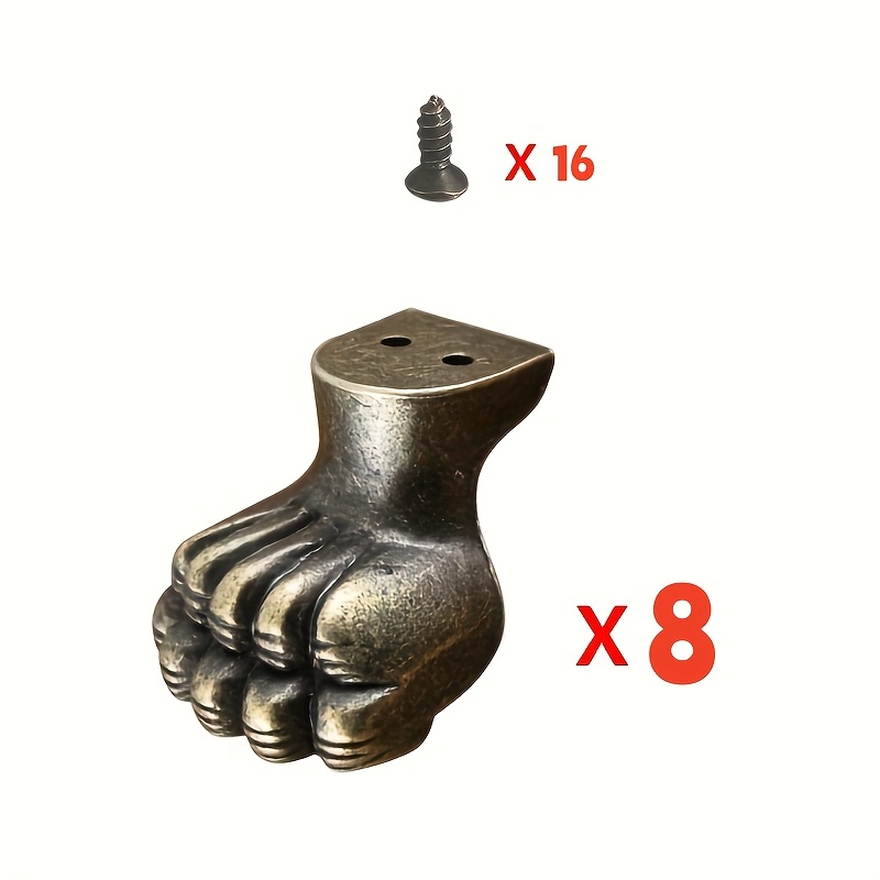 8 peças de latão antigo para p - Furniture Hardware Decorative avaliação e preço