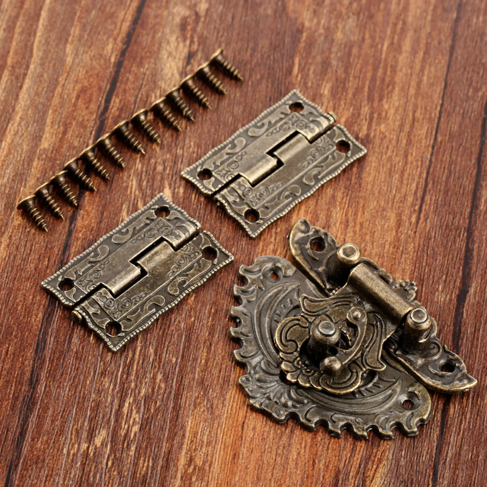 3 pçs/set antigo bronze cadead - Furniture Hardware Decorative avaliação e preço