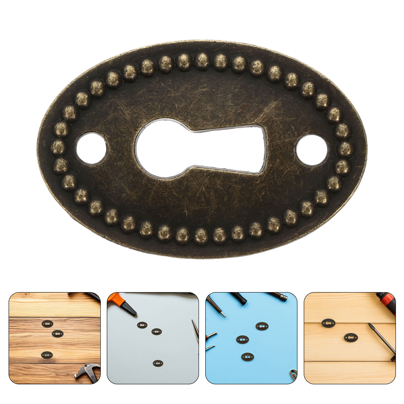 16 Peças de Placas Decorativas - Furniture Hardware Decorative avaliação e preço