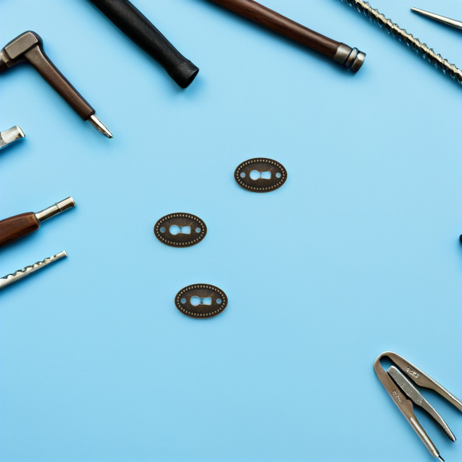 16 Peças de Placas Decorativas - Furniture Hardware Decorative avaliação e preço