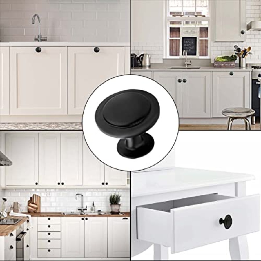 Pacote com 12 Puxadores Redond - Cabinet Knob Round avaliação e preço