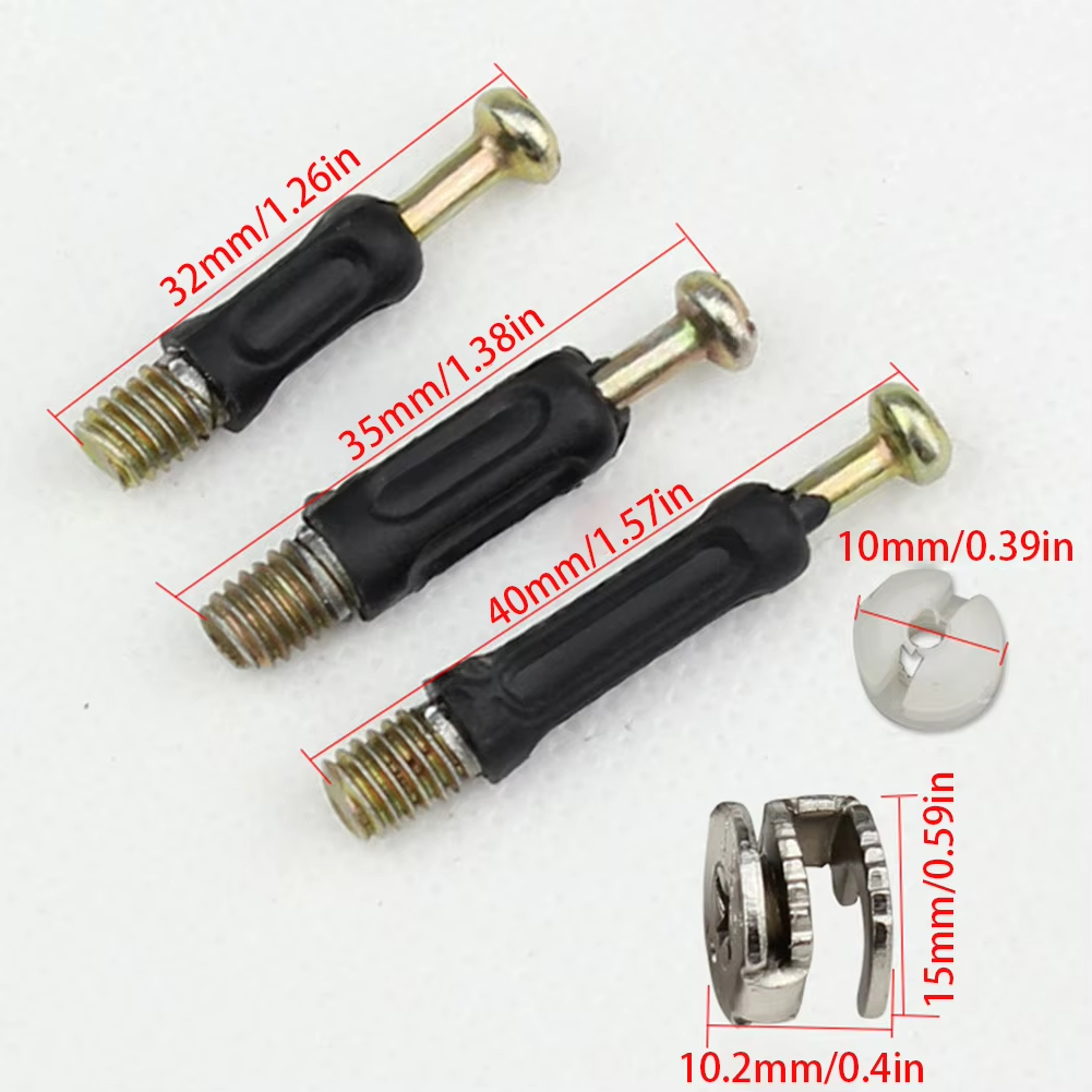 50 conjuntos 3 em 1 kit de con - Furniture Joinery Hardware avaliação e preço