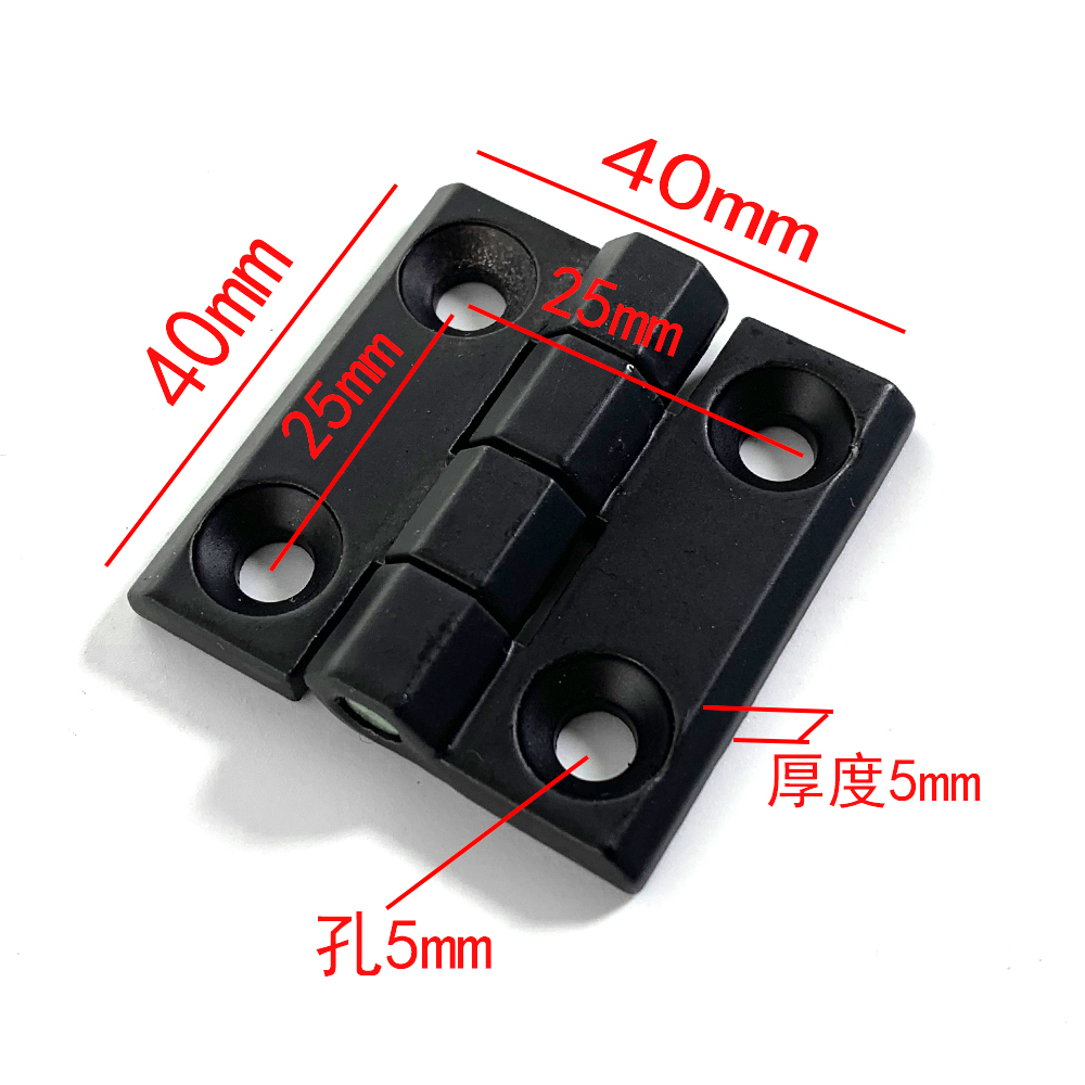 10pcs Retangular de Metal Dobr - Furniture Hardware Black avaliação e preço