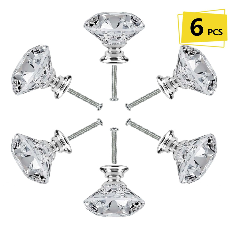 Conjunto de 6 Puxadores de Arm - Cabinet Knob Round avaliação e preço