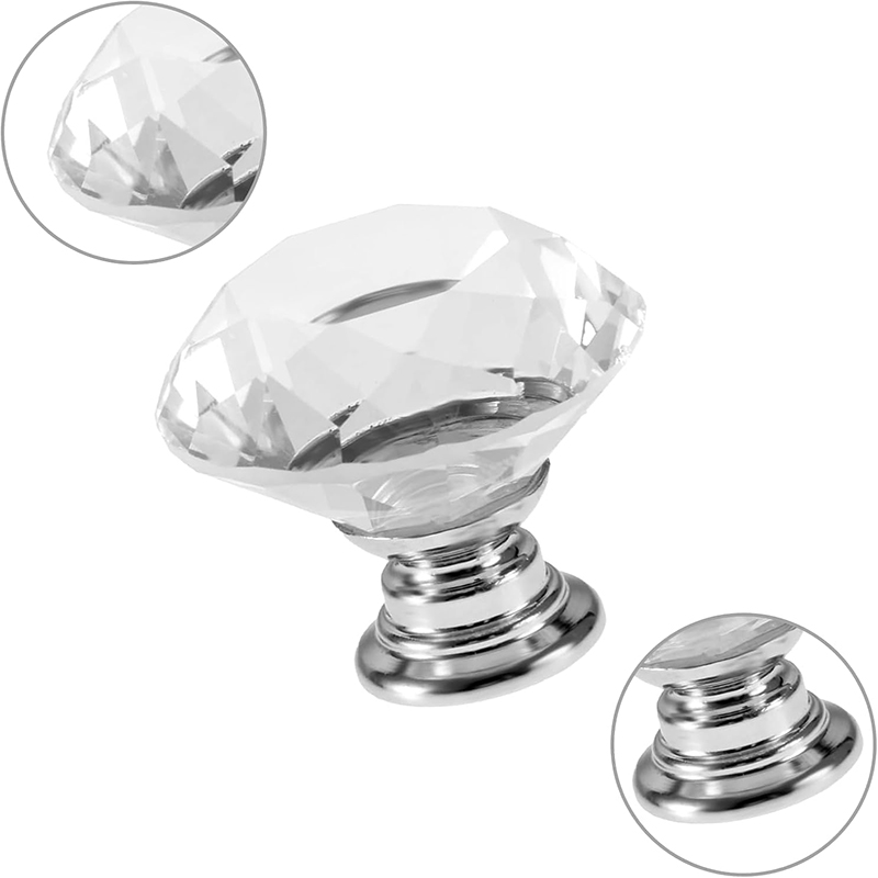 Conjunto de 6 Puxadores de Arm - Cabinet Knob Round avaliação e preço