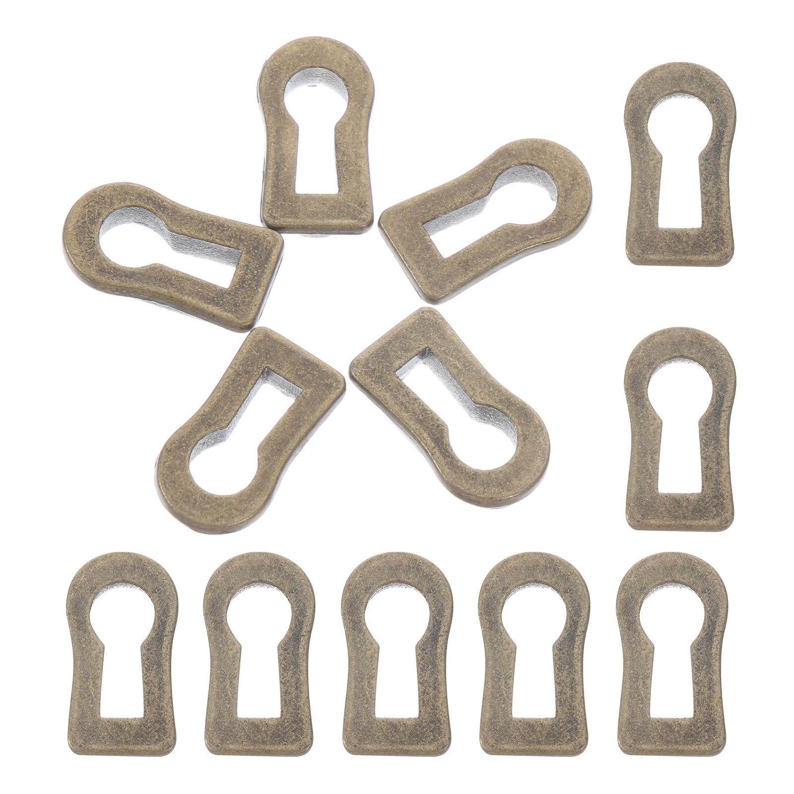 12 Peças de Placas Decorativas - Furniture Hardware Decorative avaliação e preço