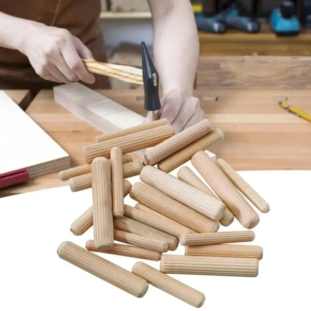 Pinos de Madeira Canelados 6/8 - Furniture Joinery Hardware avaliação e preço